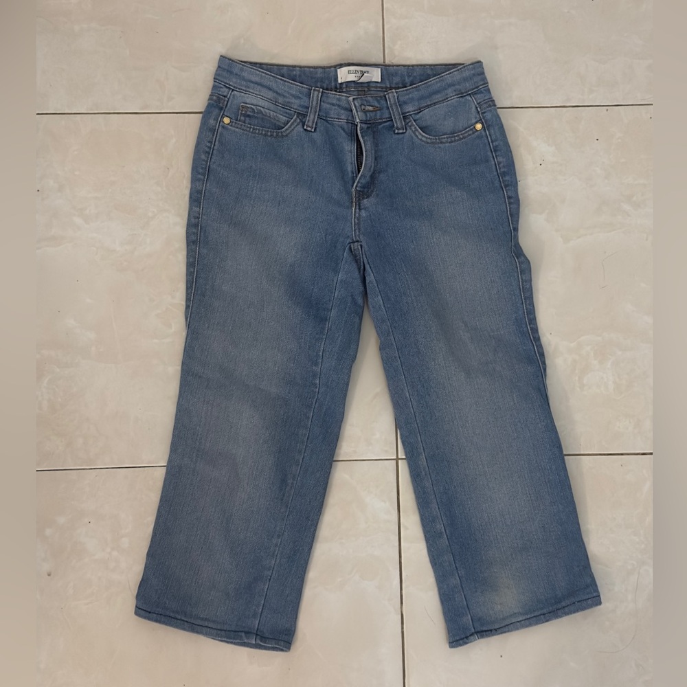 Ellen Tracy shin length jeans